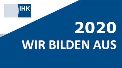 Wir bilden 2020 aus.